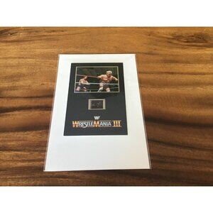 WWF / WWE WrestleMania III / 3 Senitype Film Cell with Rowdy Roddy Piper (2007)